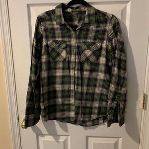 Green Flannel Shirt